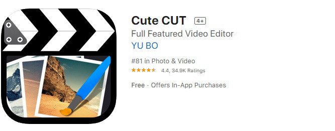 Приложение Cute Cut