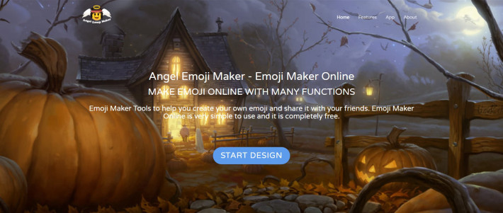 Angel Emoji Maker - онлайн-сервис для создания собственных эмодзи