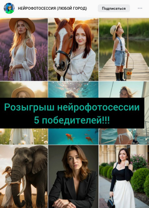 Запустите розыгрыш.