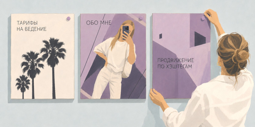 В Инстаграм можно закрепить до трех постов в верхней части профиля.